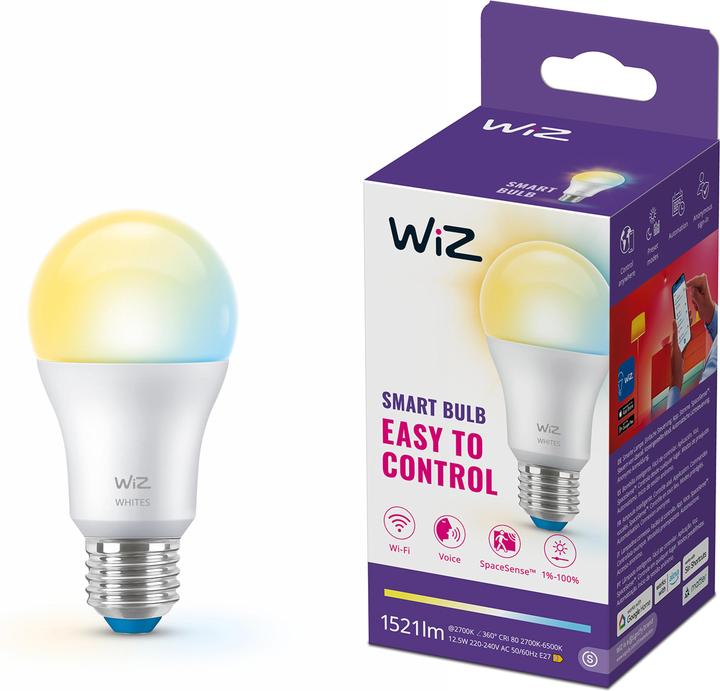 Produktbild WiZ Tunable White LED (E27, 12.50 W, 806 lm, 1 x, E)