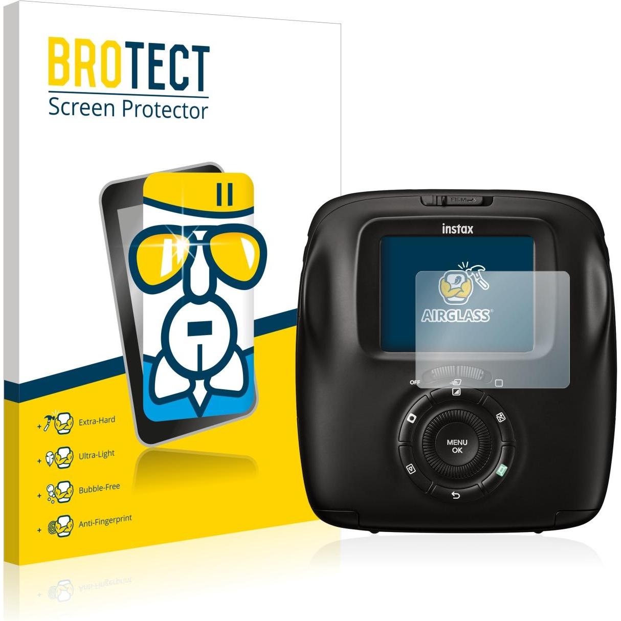 BROTECT AirGlass Panzerglasfolie (Displayschutz, Instax Square SQ20), Kameraschutz