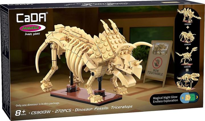 Image du produit Jamara Kids CaDA Dinosaurier Fossil Triceratops Bricks