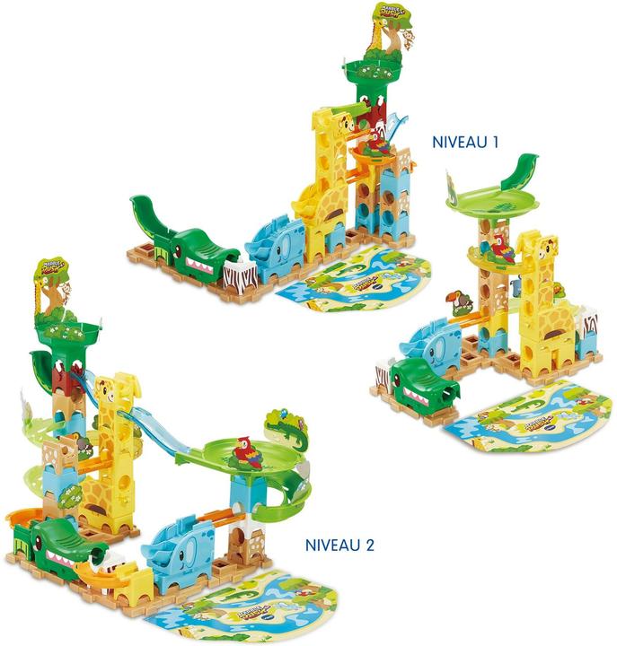 Produktbild VTech Kugelbahn Marble Rush Junior Animal Set J100 -FR-