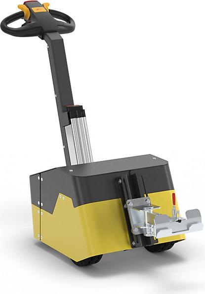 Actual product image eurokraft pro TAKKTOR T1000 electric tow truck, flex coupling for Corlettes®, rechargeable