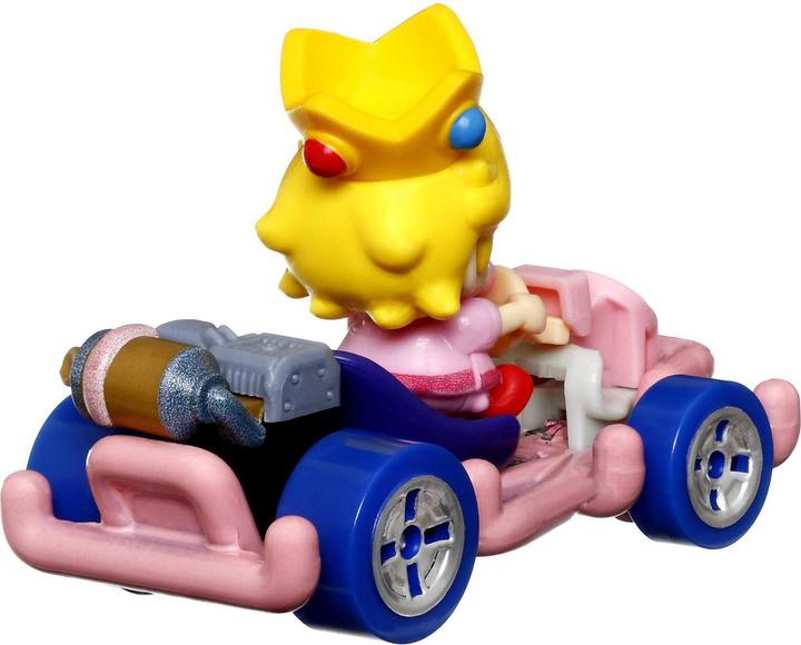 Actual product image Mattel Mario Kart Characters and Karts as Hot Wheels 1:64 Die-Cast Cars