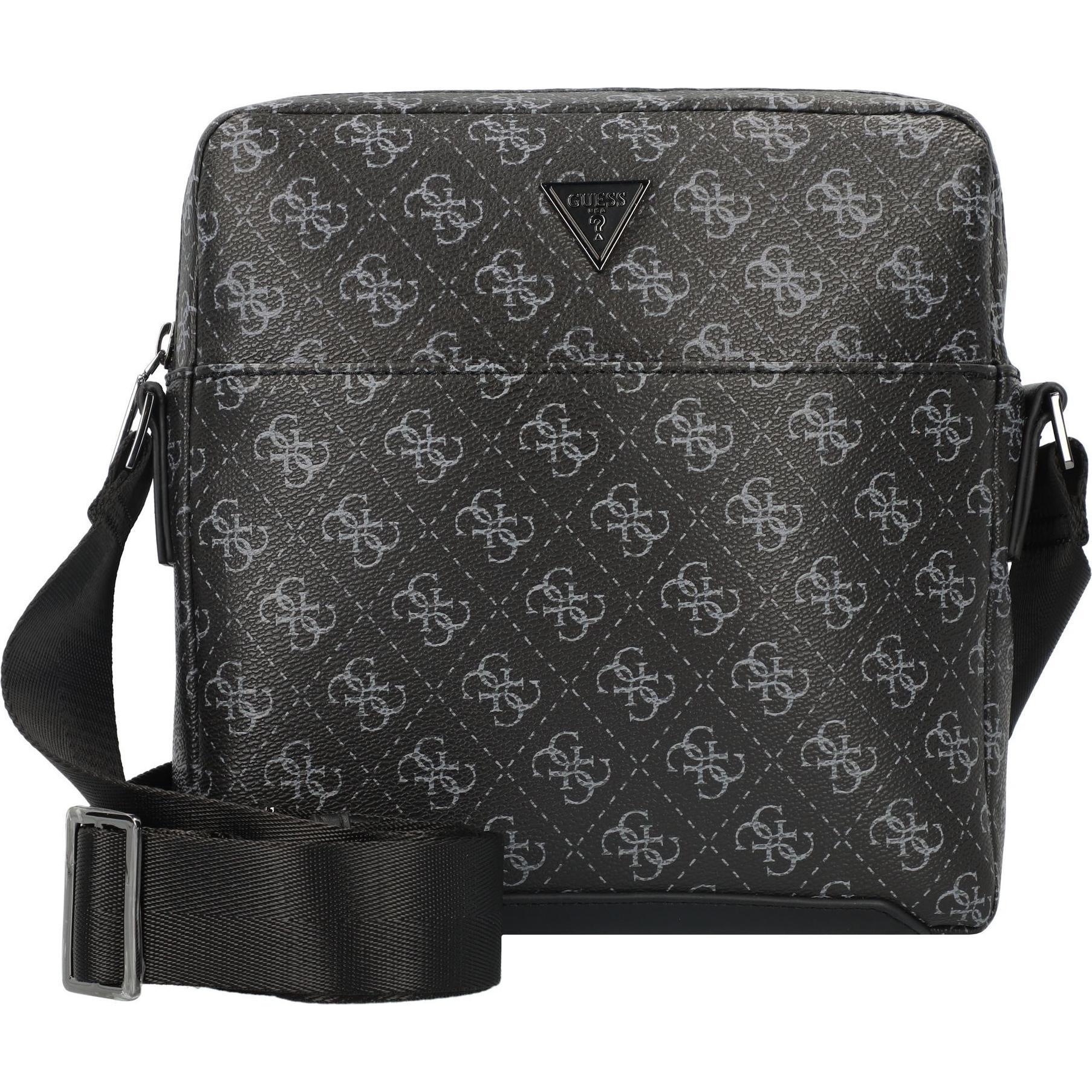 Guess, Handtasche, Torino Umhängetasche 22 cm, Schwarz