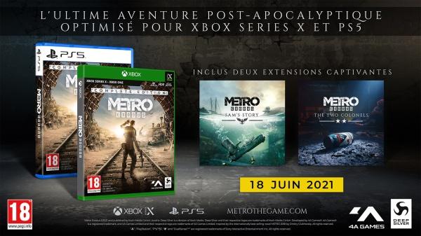 Image du produit Deep Silver Metro Exodus : Édition complète (PS5, FR)