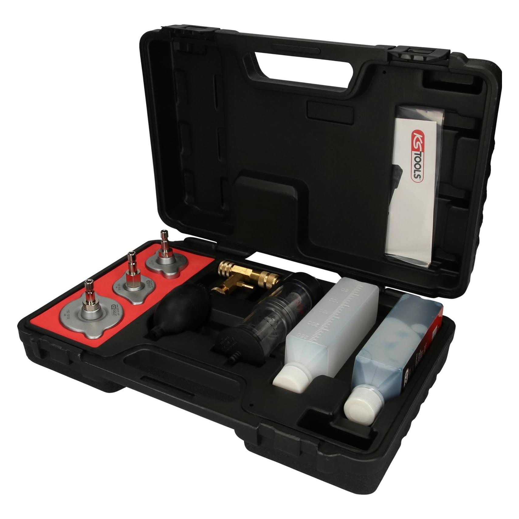KS Tools CO2-Zylinderkopf-Lecktest-Satz, 8-tlg (150.1910)
