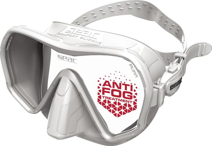 Seac Maske Pura Antifog S/Wh Weiss