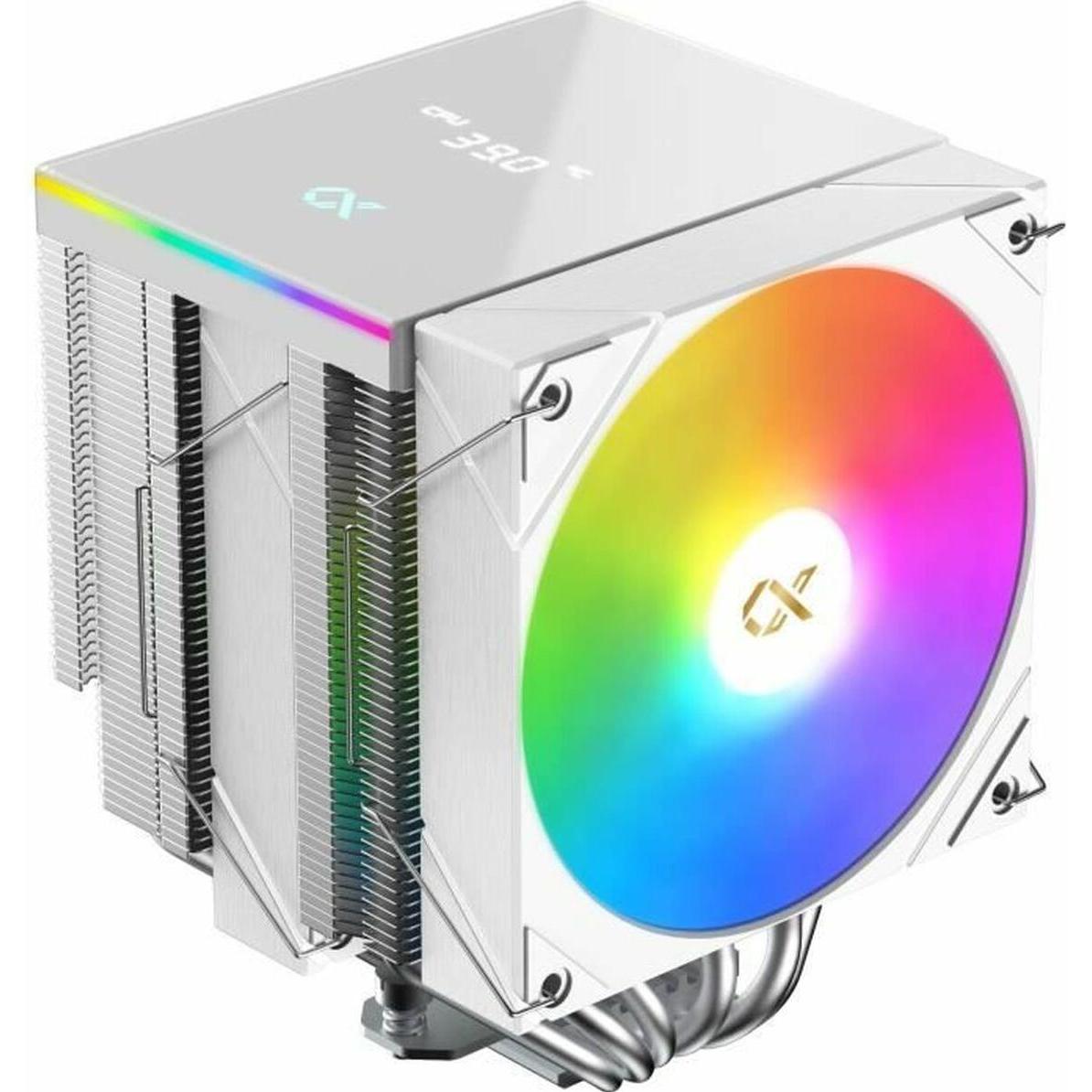 Xigmatek Ventilateur processeur Air Killer 6 Dual Digital RGB (Blanc), Dissipatore CPU, Bianco