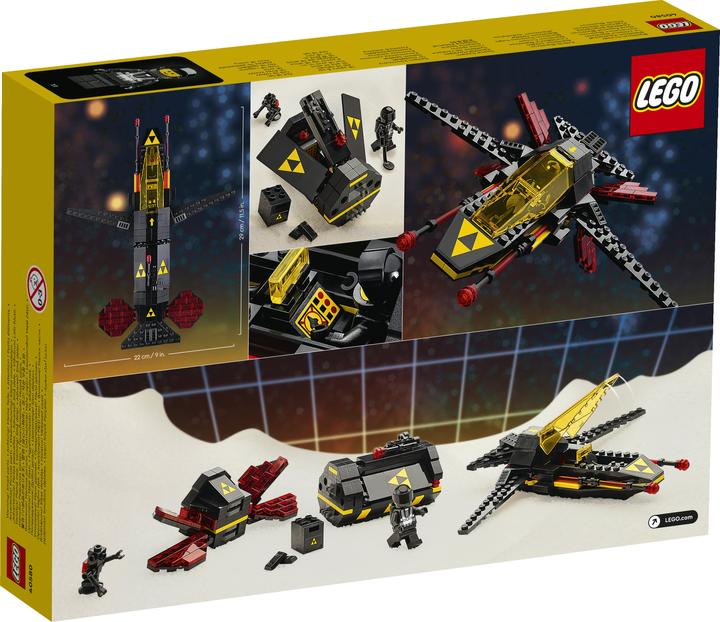 Actual product image LEGO Icons Blacktron Cruiser 40580 (40580, LEGO Icons)