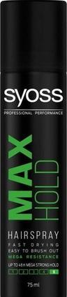 Syoss Hairspray for mega strong fixation Max Hold 5 ( Hair spray) 75 ml (75 ml)