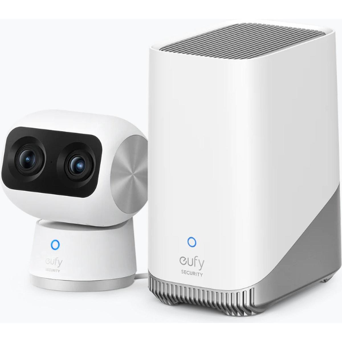 eufy S350 + HomeBase 3 (3840 x 2160 pixel), Telecamera di rete, Bianco