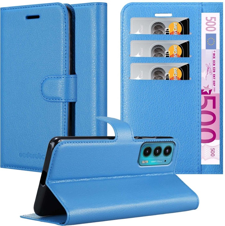 Actual product image Cadorabo Book Stand Case for Motorola EDGE 20 (Motorola Edge 20)