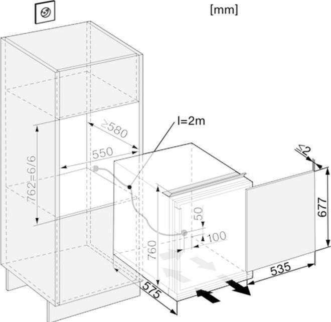 Immagine prodotto Miele K 31542-55 EF-1 (103 l)