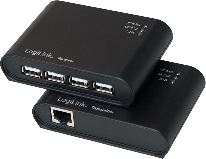 Immagine prodotto LogiLink Cavo adattatore USB 2.0 RS232, nero, 1,5 m Connettori: Connettore USB-A, connettore DB9 (1.50 m)