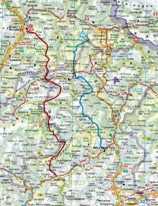Produktbild Dolomiten-Höhenwege 1 - 3 (Deutsch, Franz Hauleitner, 2024)