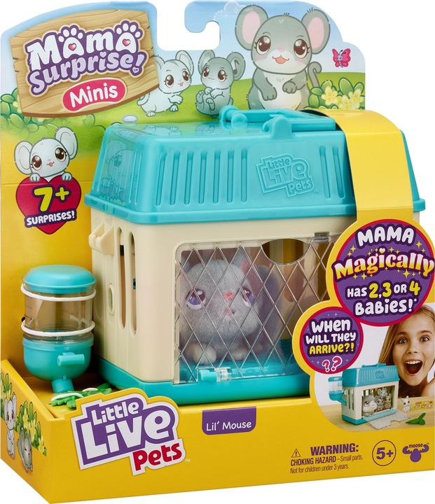 Little Live Pets Mama Surprise Mini-Spielset Maus