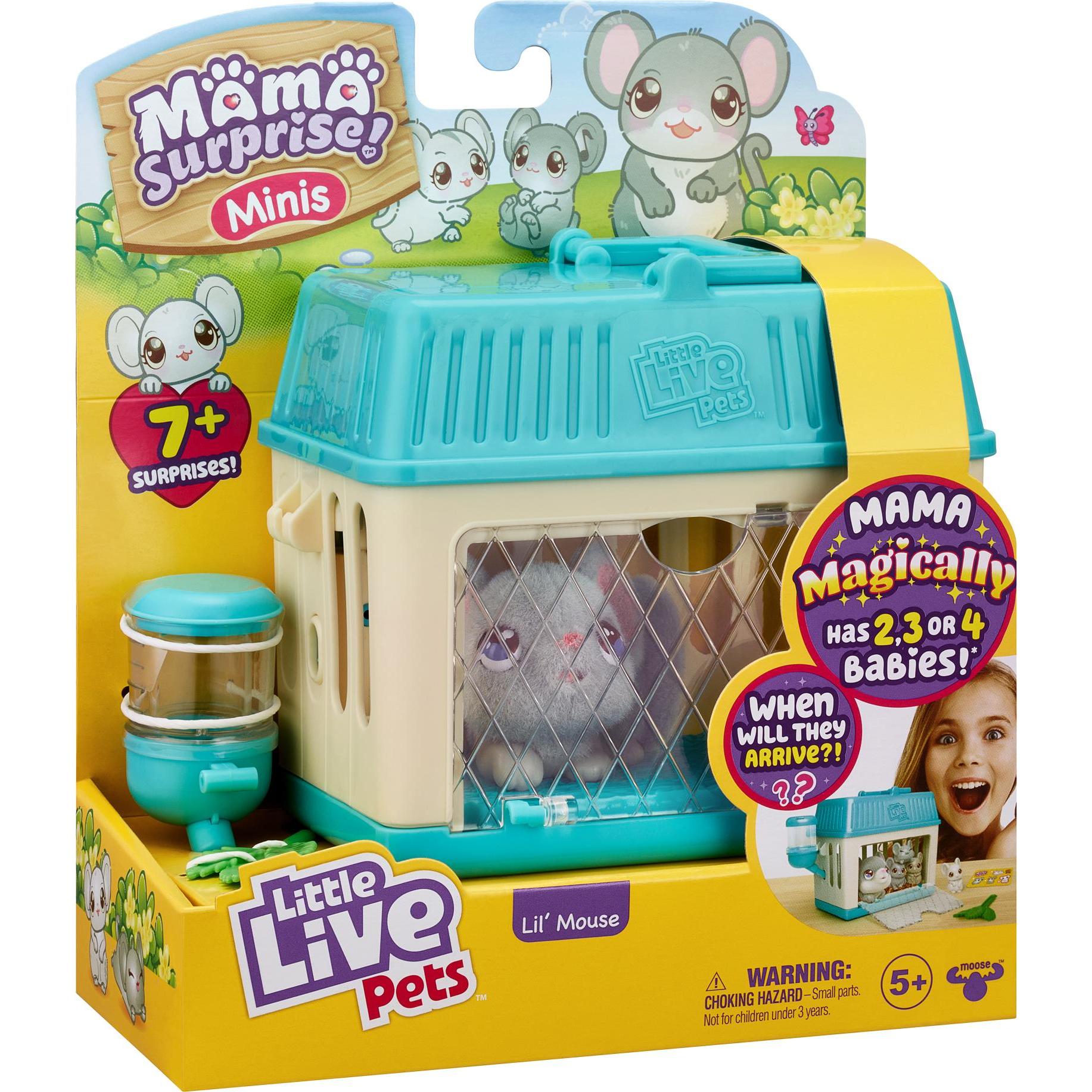 Little Live Pets Mama Surprise Mini-Spielset Maus