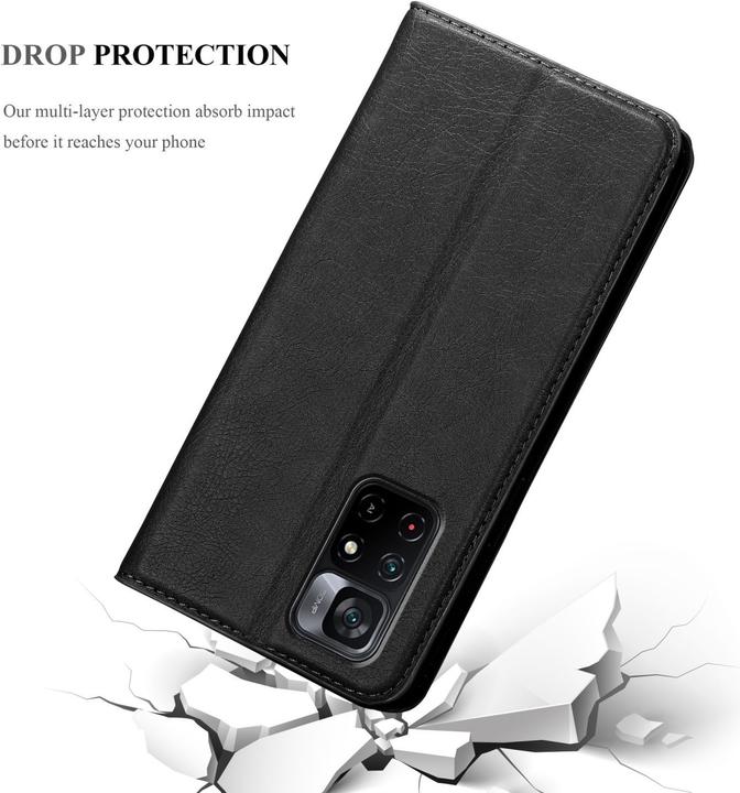 Actual product image Cadorabo Case for Xiaomi POCO M4 PRO 5G in Book Invis. Magnet Style (Xiaomi Poco M4 Pro 5G)
