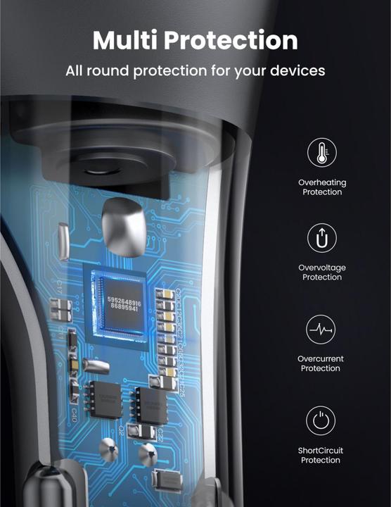 Image du produit Ugreen CD204 Chargeur de voiture avec prise allume-cigare 12V