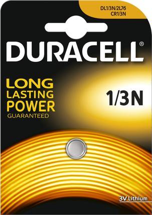 Actual product image Duracell Lithium (1 pcs., CR1/3N, 160 mAh)