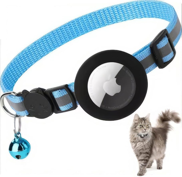 X-Tac AirTag Halsband (23, 24, 25, 27, 28, 29, 30, 31, 32, 33, 34, 35, Dog, Cat, General)