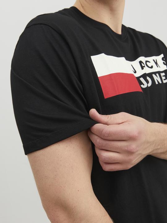 Produktbild Jack & Jones Logoprint Plus size T-shirt (4XL)