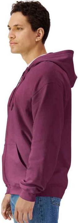 Produktbild Gildan Softstyle Hoodie mit durchgehendem Reissverschluss Mittelschwer (L)