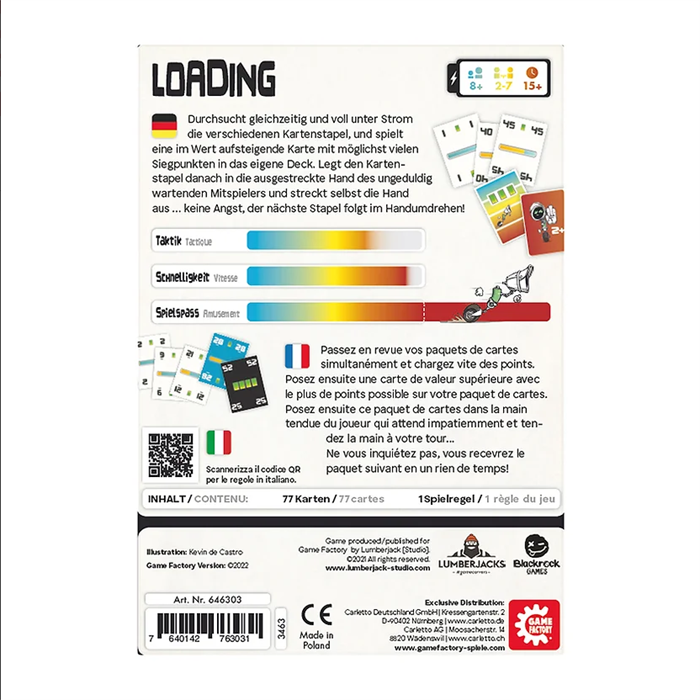 Energy Label Game Factory Loading (German)