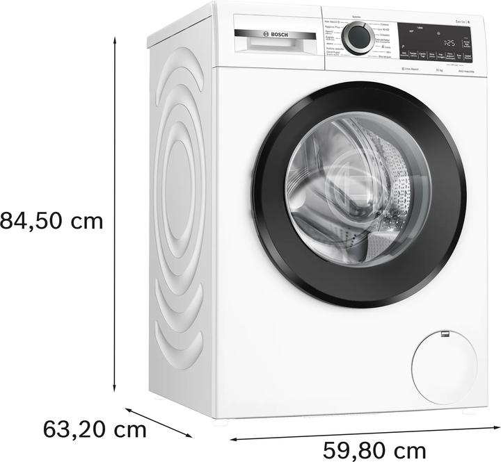 Produktbild Bosch Hausgeräte WGG254Z9II (10 kg, Links)
