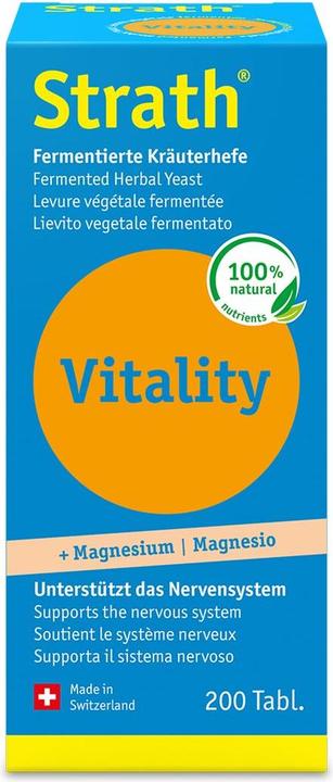 Actual product image Strath lity + Magnesium (200 pcs., Pills, 160 g)