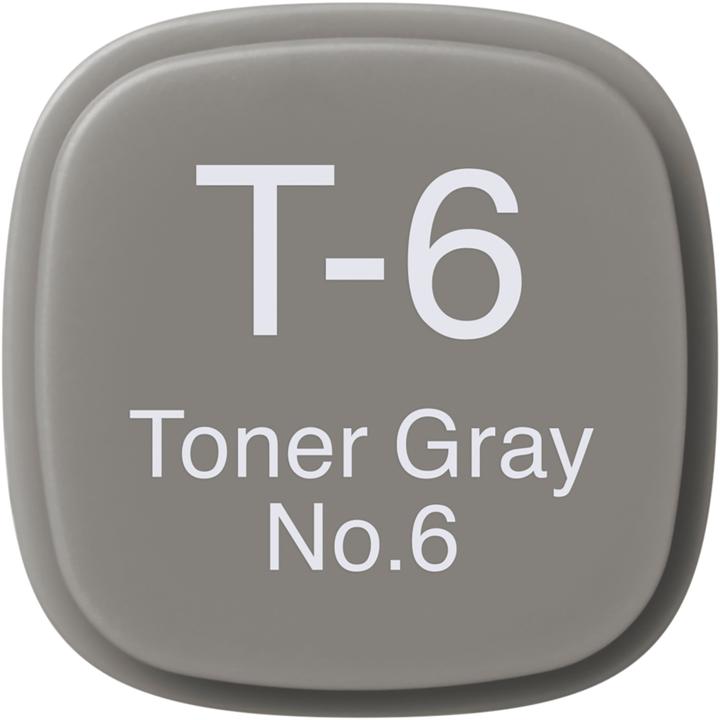 Actual product image Copic Graphic marker Classic type T - 6 (T-6 - Toner Gray No.6, 1 x)