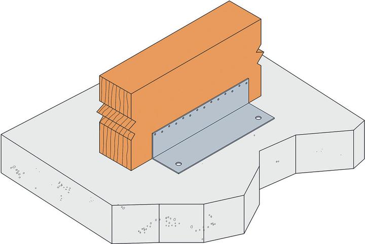 Actual product image Simpson Sst Angle connector (Angle connector, 1 pcs.)