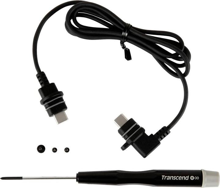 Transcend TS-DBK3, Accessory kit, Black, 1 m,, DrivePro Body 60, 73 g