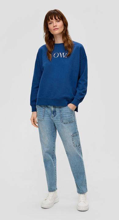 Actual product image s.Oliver Sweatshirt Sweatshirt mit Statement-Print (42)