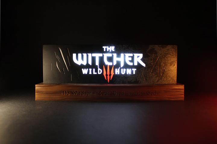 Image du produit Neamedia Assassin's Creed lampe LED Wild Hunt Logo 22 cm