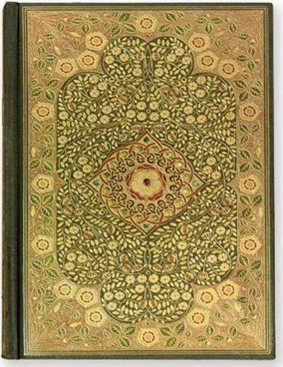 Image du produit Midi filigrane serti de bijoux de Bloknote (130 x 180 mm, À rayures, Couverture rigide)