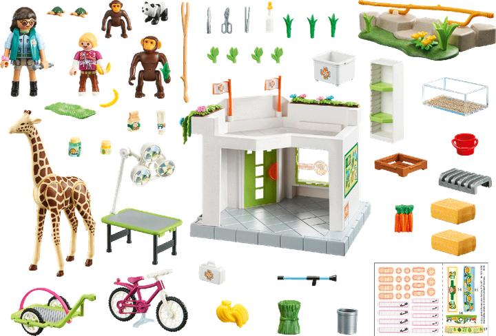 Actual product image Playmobil Zoo veterinary practice (70900, Playmobil Family Fun)