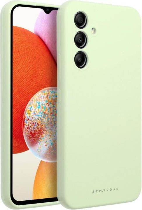 Actual product image Roar Back panel cover case CLOUD SKIN for SAMSUNG A14 4G / A14 5G Light green (Samsung Galaxy A14, Samsung Galaxy A14 5G)