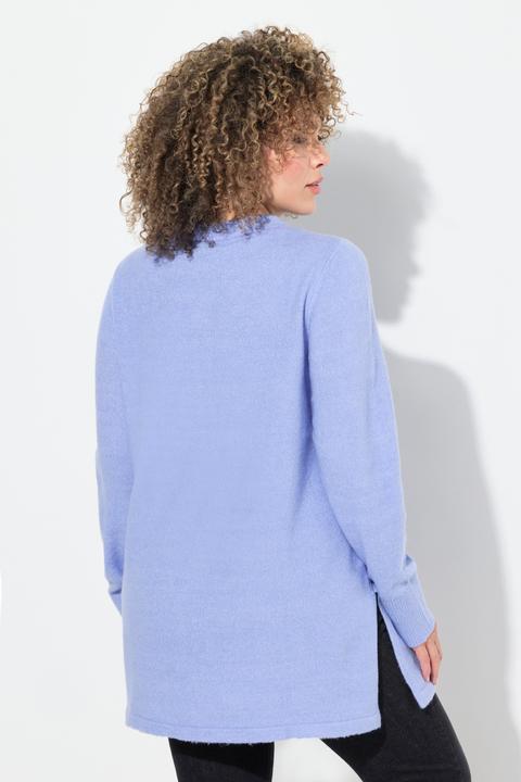 Produktbild Ulla Popken Pullover, Stehkragen, Kordel, Taschen, Langarm (50, 52)