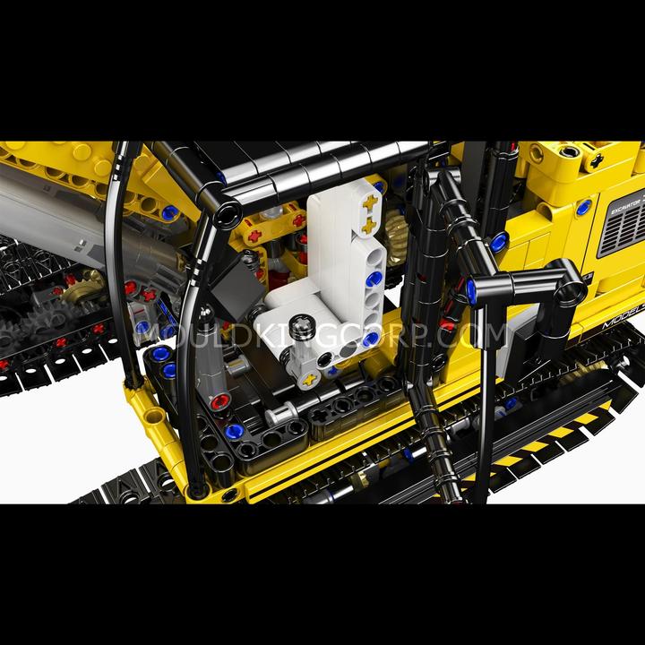 Actual product image Mould King Crawler excavator (incl. remote control) - Clamping blocks