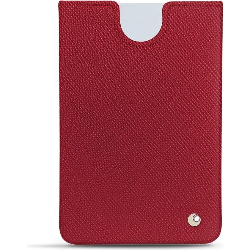 Noreve Lederschutzhülle (Microsoft Surface Duo), Smartphone Hülle, Rot