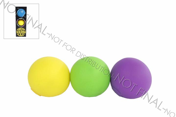 Actual product image Sombo Squishy balls neon pcs ass