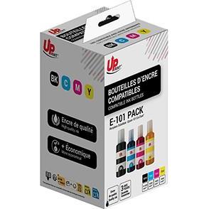 Print, Cartucce, Printer accessories Uprint Tinšu komplekts UPrint Epson 101 PACK Black Cyan Magenta Yellow (C, FC, M, Y)