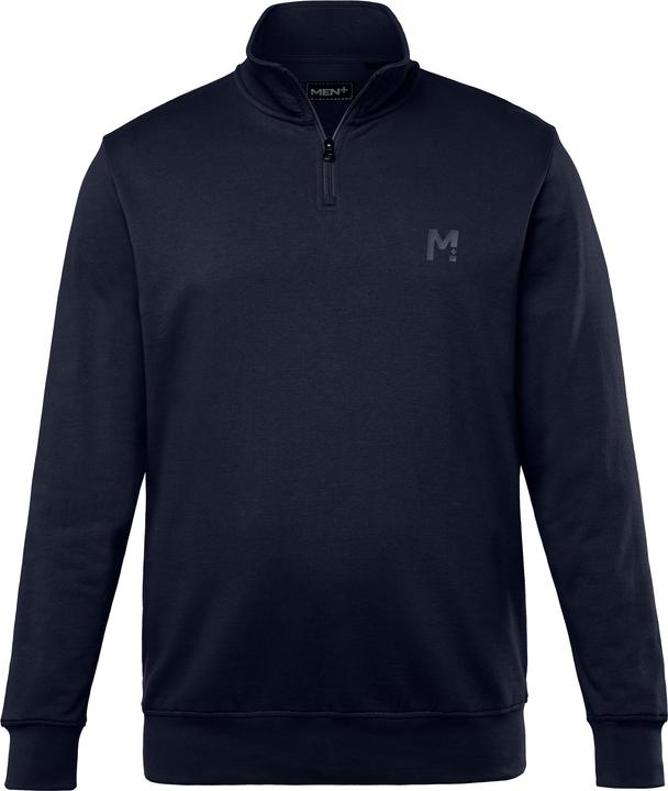 Produktbild Men+ Sweat-Troyer, Basic, Zippkragen (5XL)