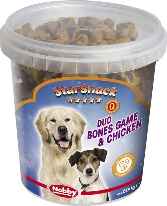 Produktbild Nobby StarSnack Duo Bones Game + Chicken (500 g)