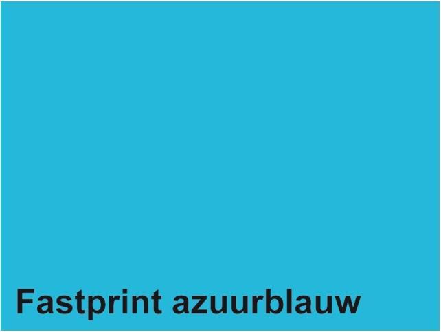 Quantore Kopierpapier Fastprint A4 160gr azurblau 50 Blatt (160 g/m², A4)