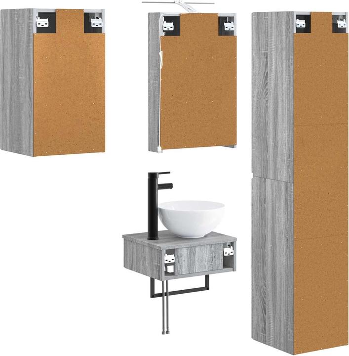 Produktbild vidaXL Badezimmermöbel-Set