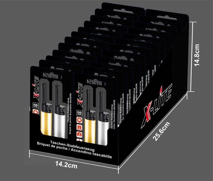 Produktbild X-Lite Stabfeuerzeug Mini 2 Stk.