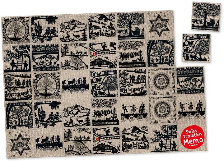 Image du produit Trendform Papiertischset SWISS TRADITION MEMO (6 pcs, 42 x 29.70 cm)