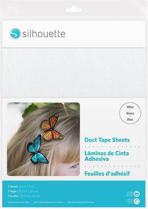 Actual product image Silhouette printable adhesive tape white