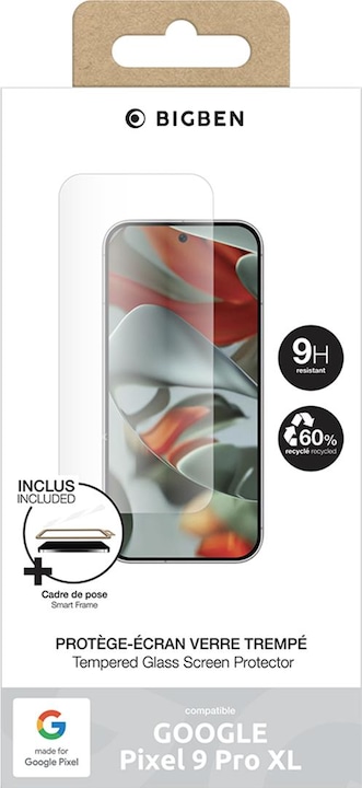 Actual product image Bigben Tempered glass film (1 Piece, Google Pixel 9 Pro XL)